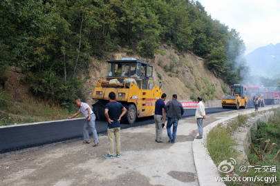 旺蒼縣萬家鄉至毛壩河出川公路路面工程進. 來自廣元交通 - 微博